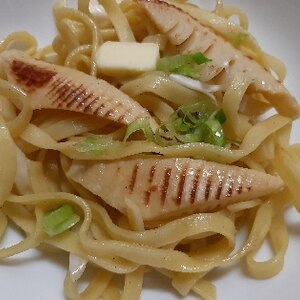 筍のバター醤油パスタ